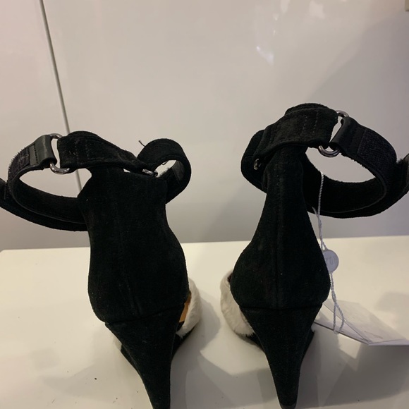 Isabel Marant white and black heels wedges - Picture 3 of 7